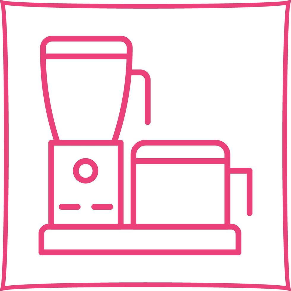 Food Processor Icon Design vector