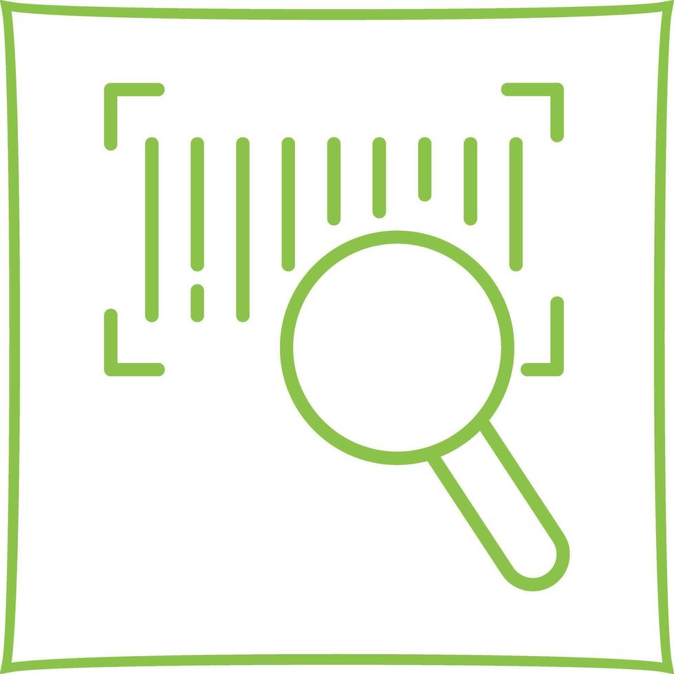 Barcode Database Icon Design vector