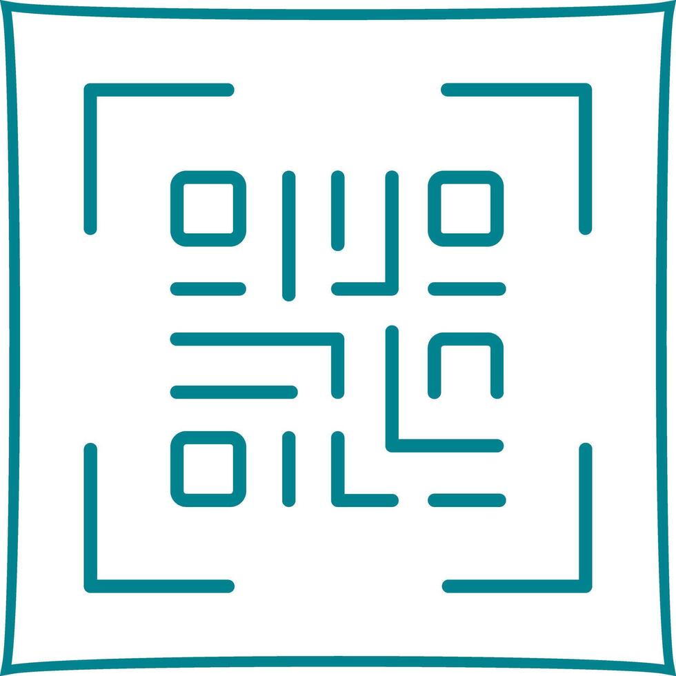 QR Code Generator Icon Design vector