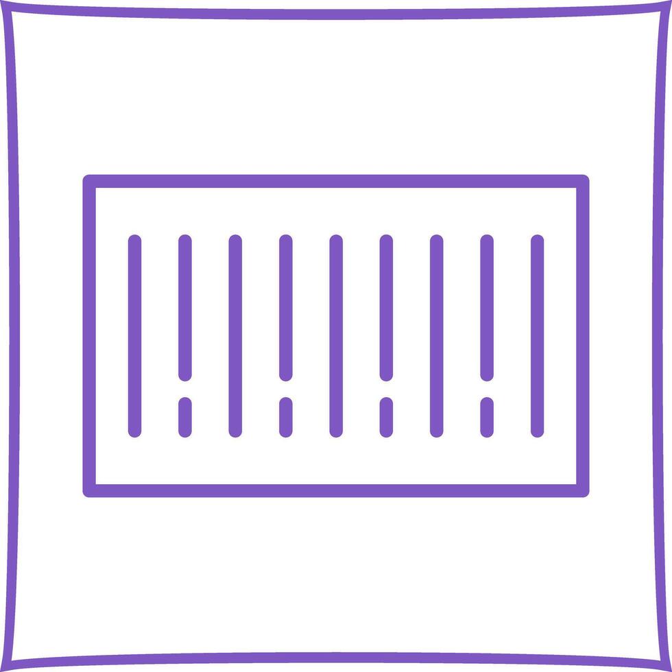 Barcode Label Icon Design vector