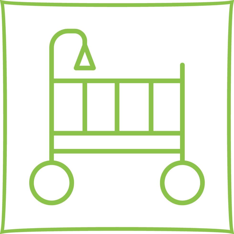 Nursery Decor Icon Design vector