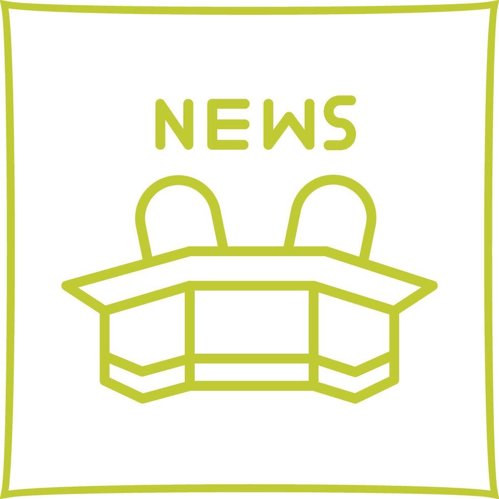 Newsroom Icon Design vector