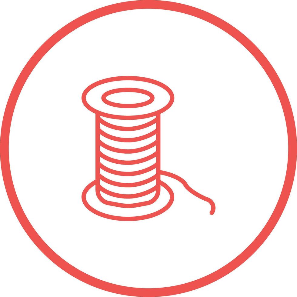 Thread Icon Design vector