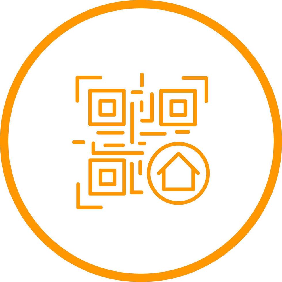 QR Code Menu Icon Design vector