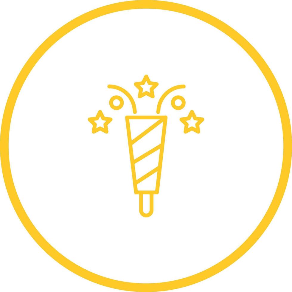 Popper Icon Design vector