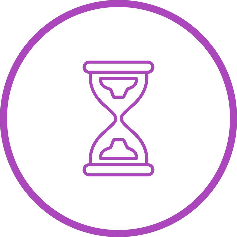 Sand Timer Icon Design vector
