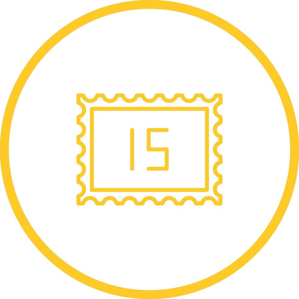 Postage Due Icon Design vector