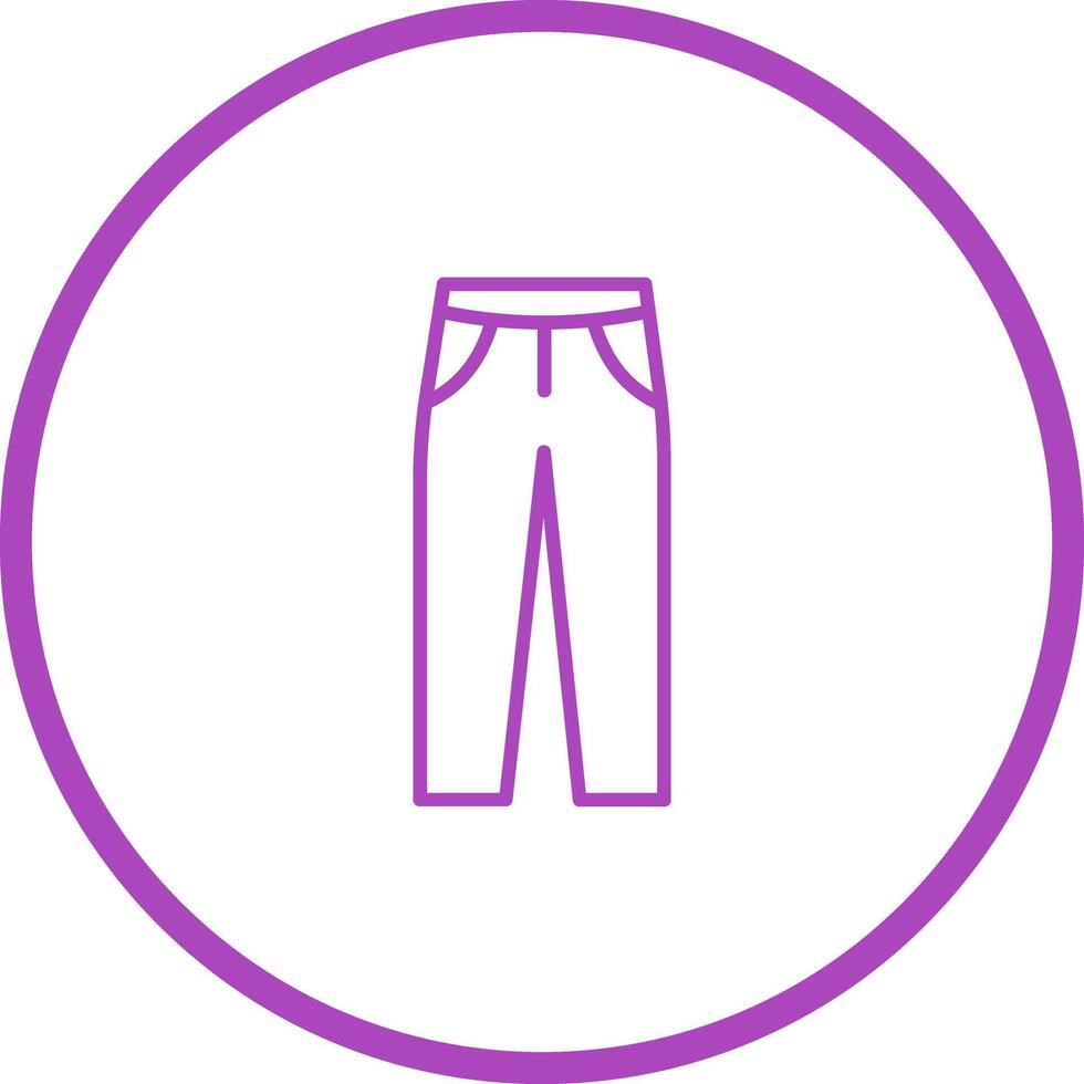 Pants Icon Design vector