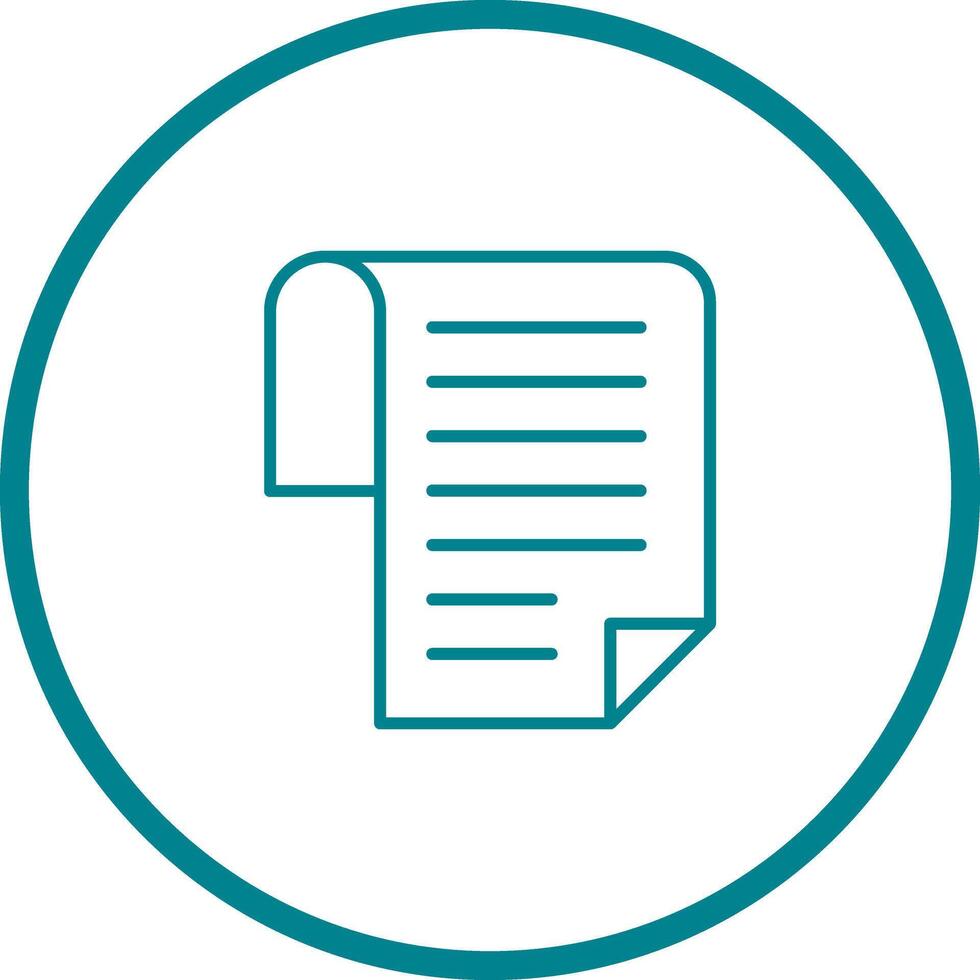 Document Icon Design vector