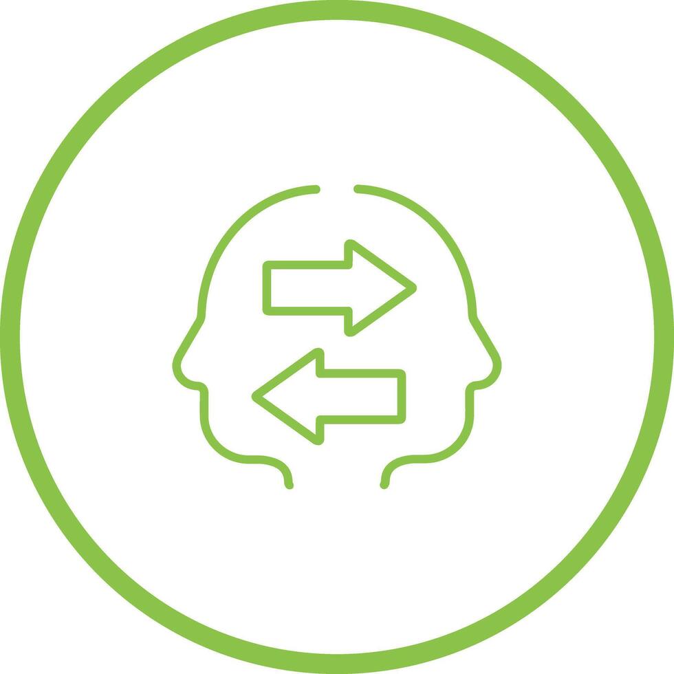 Knowledge Sharing Icon Design vector