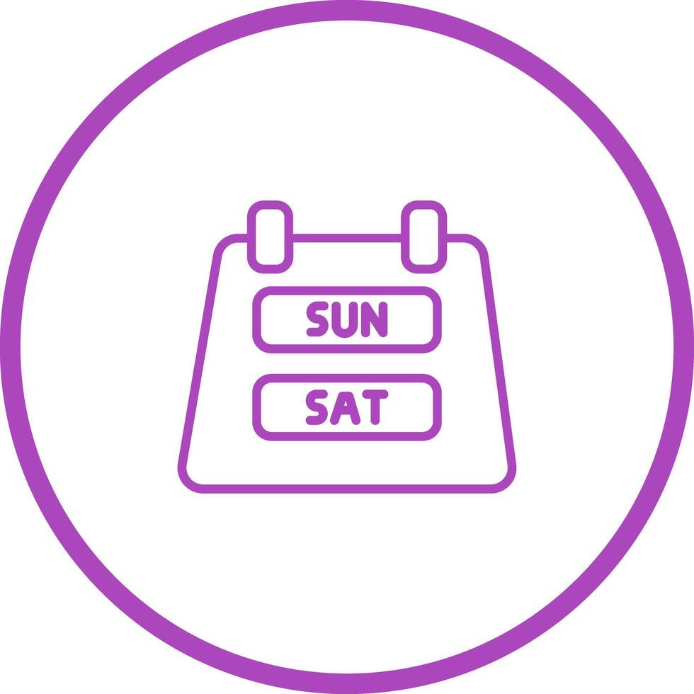 Weekend Getaway Icon Design vector