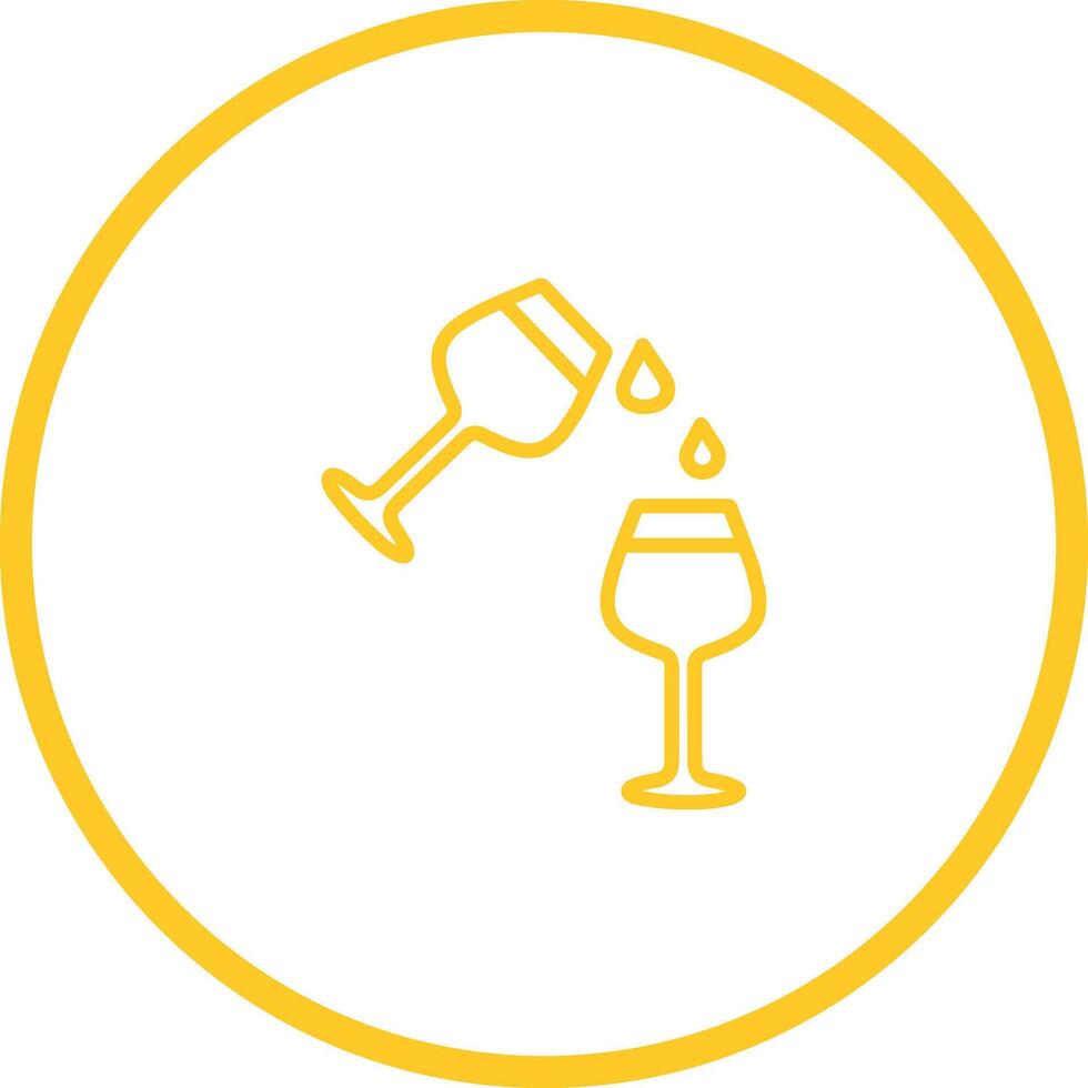 Wine Sip Icon Design vector
