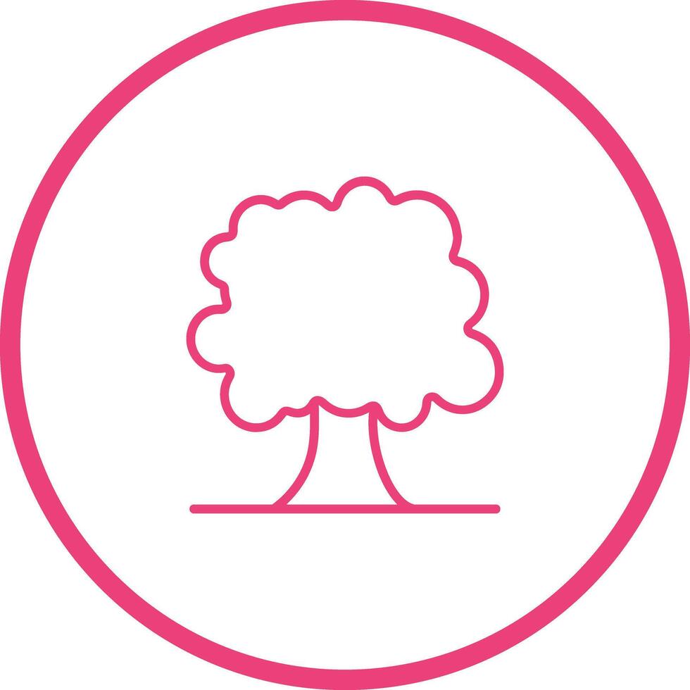 Deciduous Tree Icon Design vector