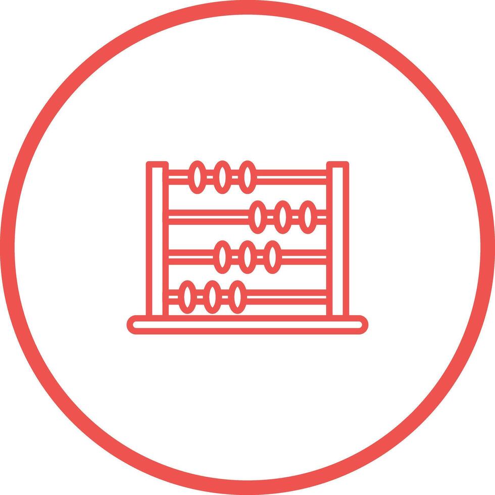 Abacus Icon Design vector