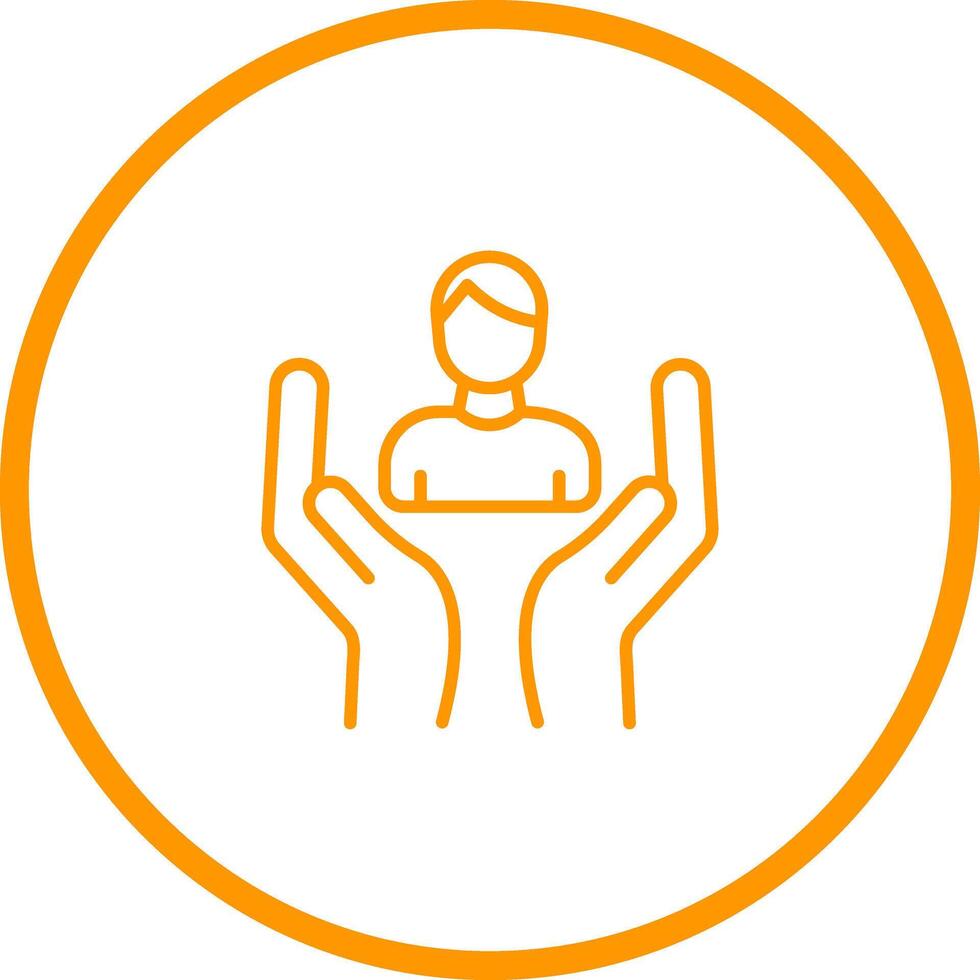 Employee Insurance Icon Design vector