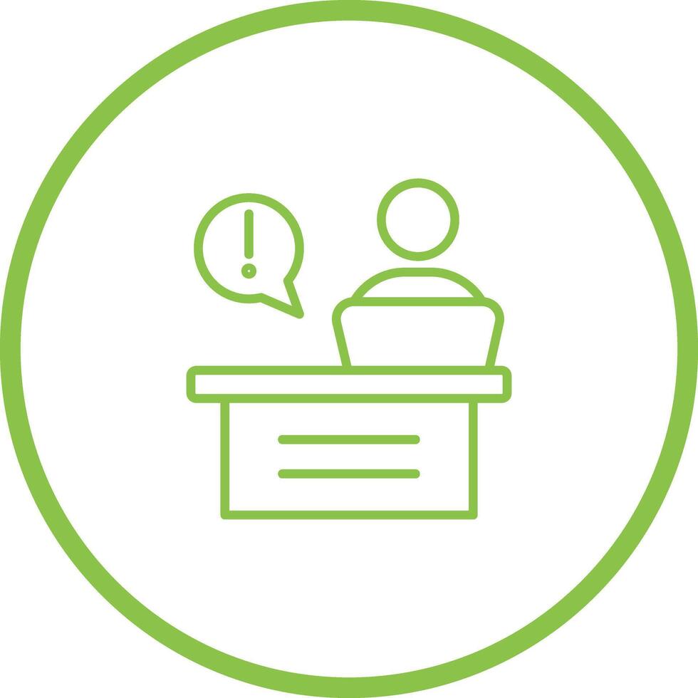 Service Desk Icon Design vector
