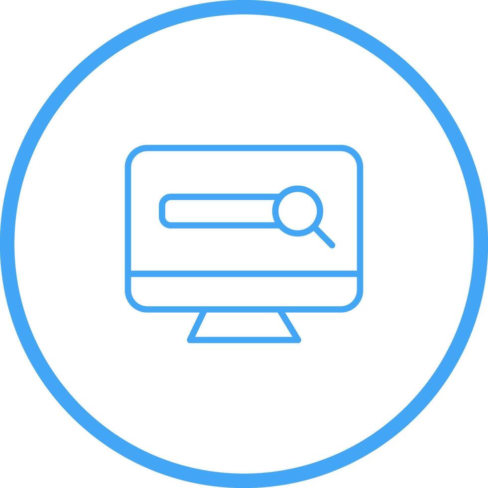 Search Engine Icon Design vector