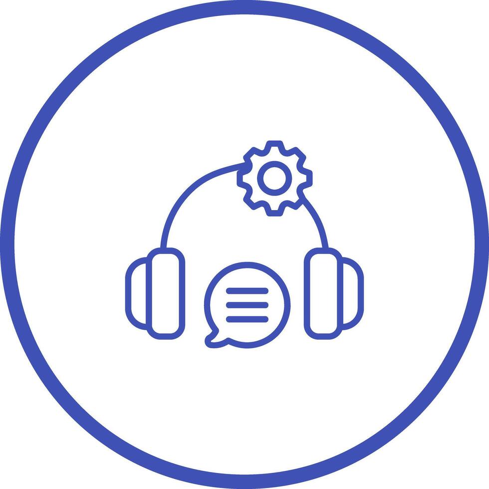 Technical Support Icon Design vector
