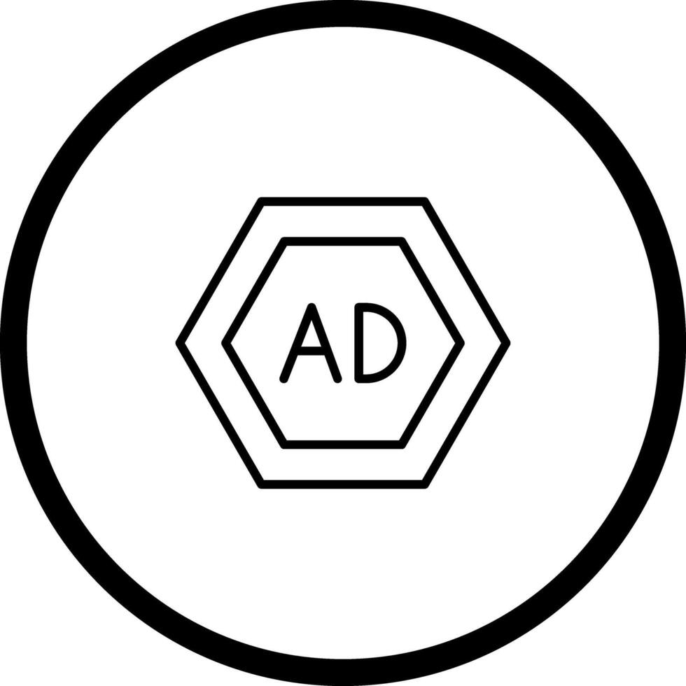 Ad Blocker Icon Design vector