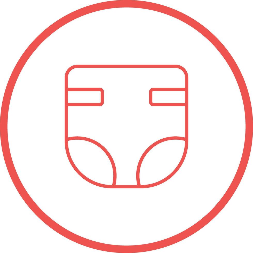 Diaper Changing Icon Design vector