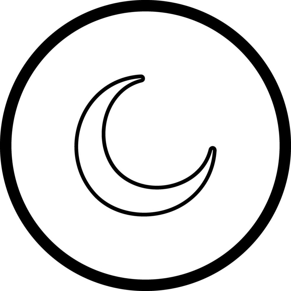 Moon Icon Design vector