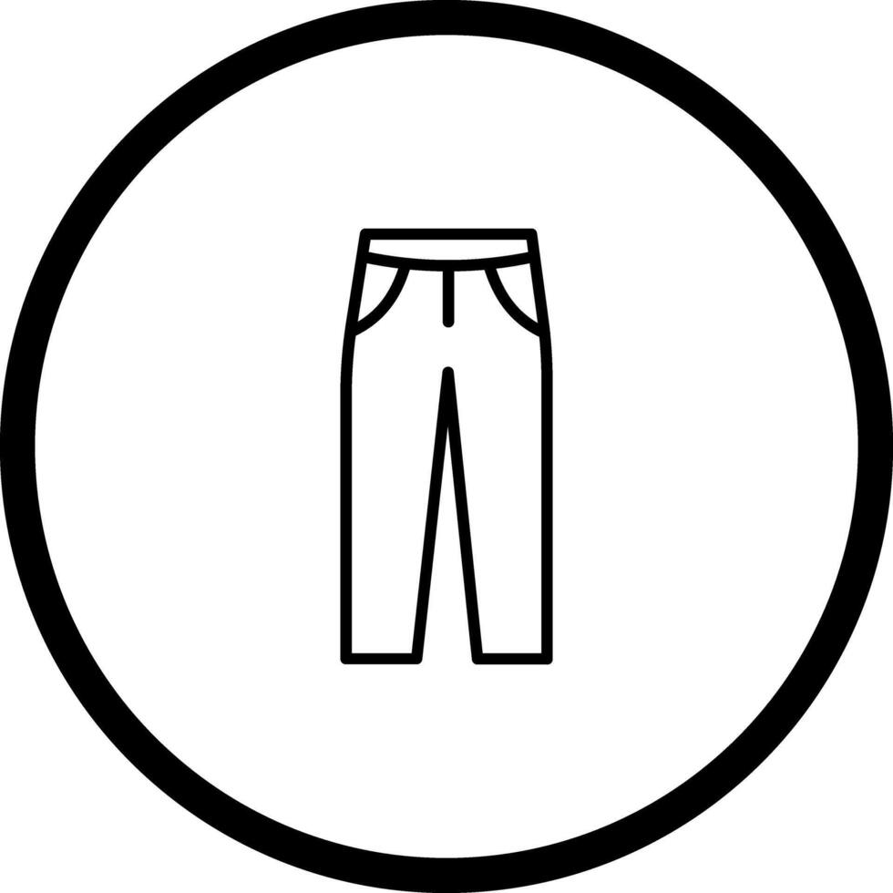 Pants Icon Design vector