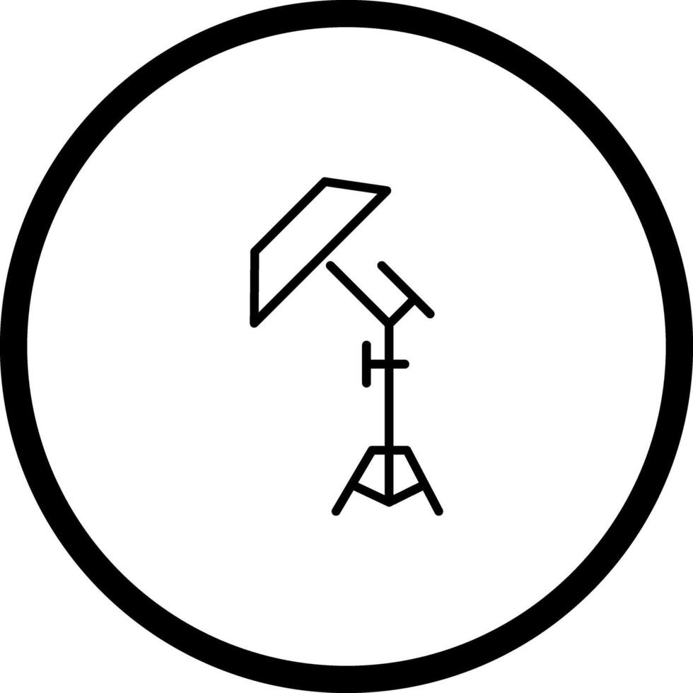 Photography Reflectors Icon Design vector