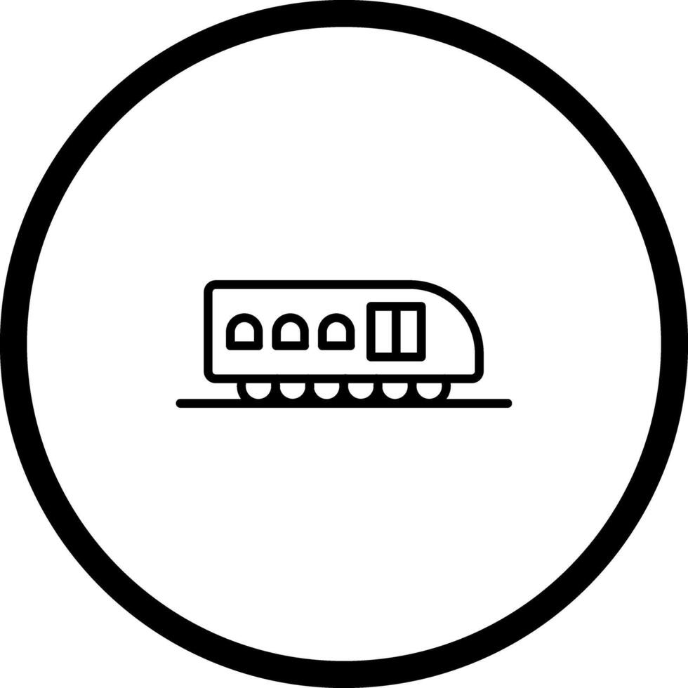 Monorail Icon Design vector