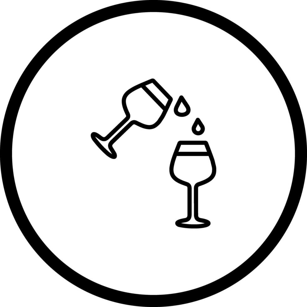 Wine Sip Icon Design vector