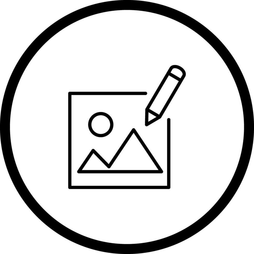 Photography Editing Icon Design vector