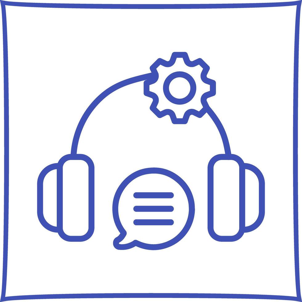 Technical Support Icon Design vector