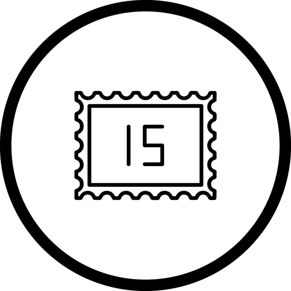 Postage Due Icon Design vector