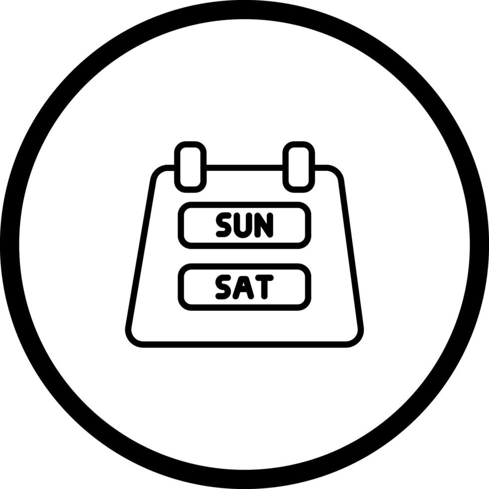 Weekend Getaway Icon Design vector