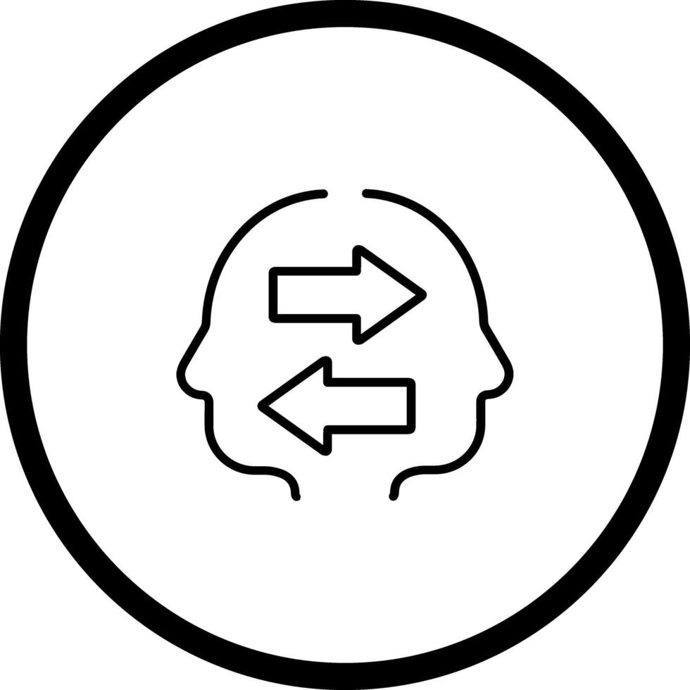 Knowledge Sharing Icon Design vector
