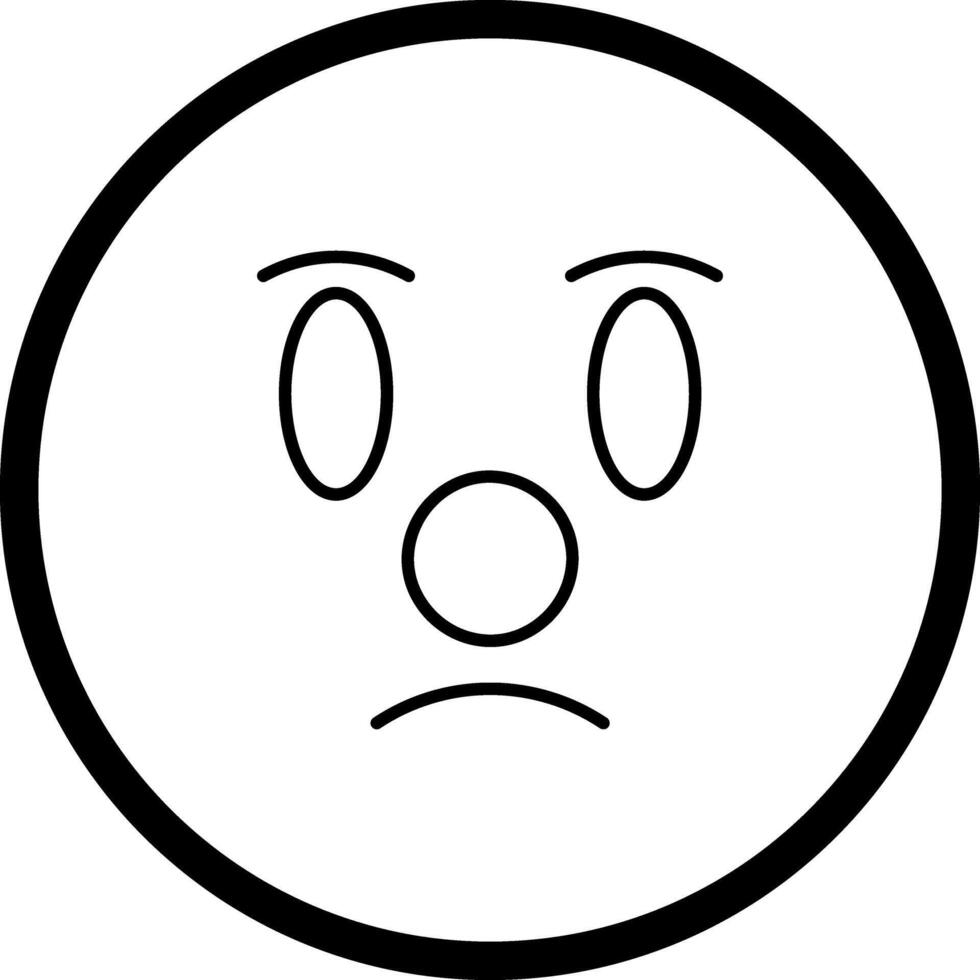 Clown Nose Icon Design vector