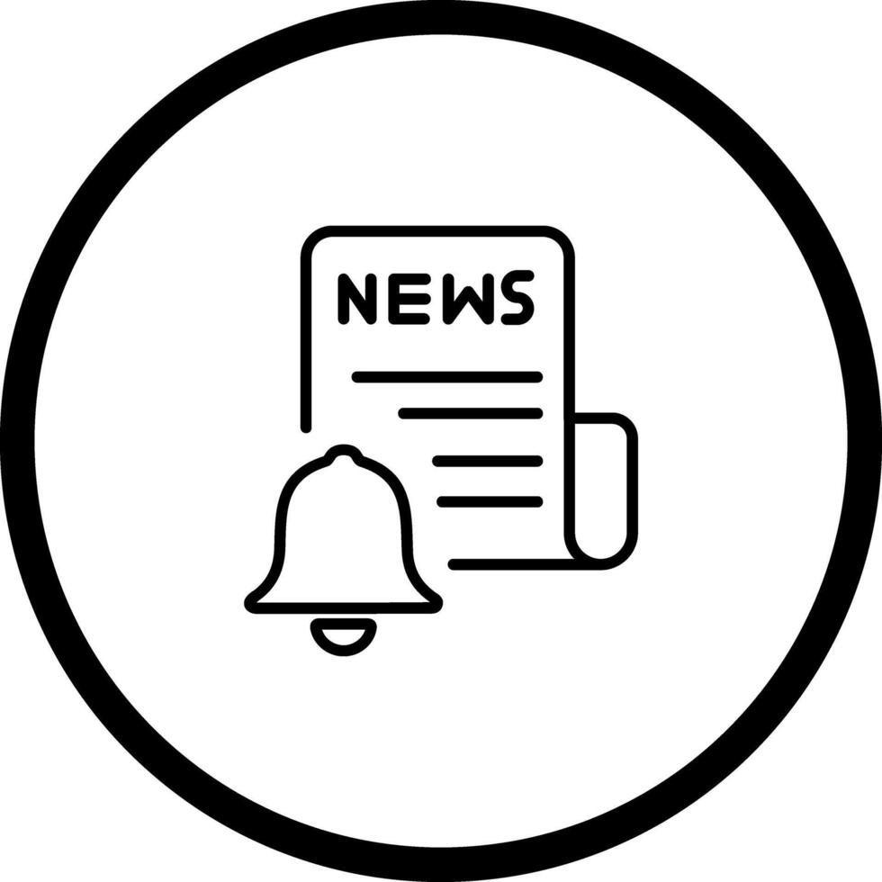 News Update Icon Design vector