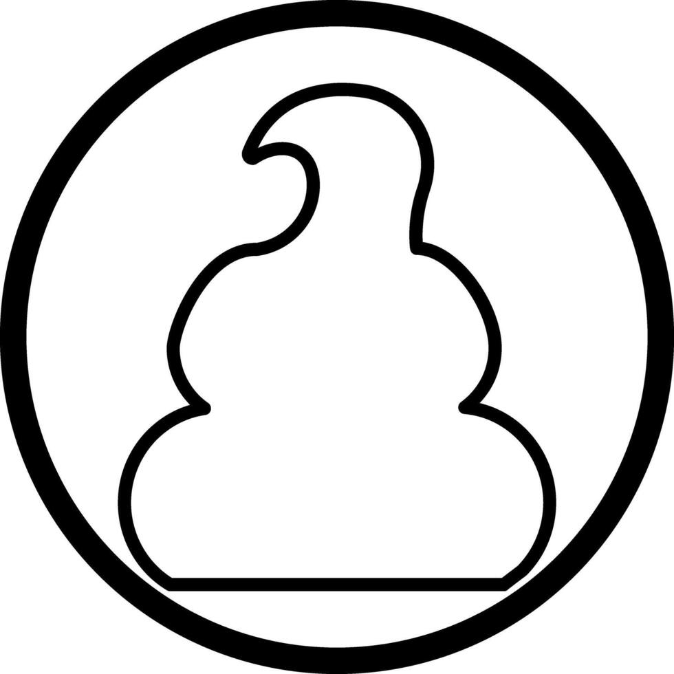Pile of Poo Icon Design vector
