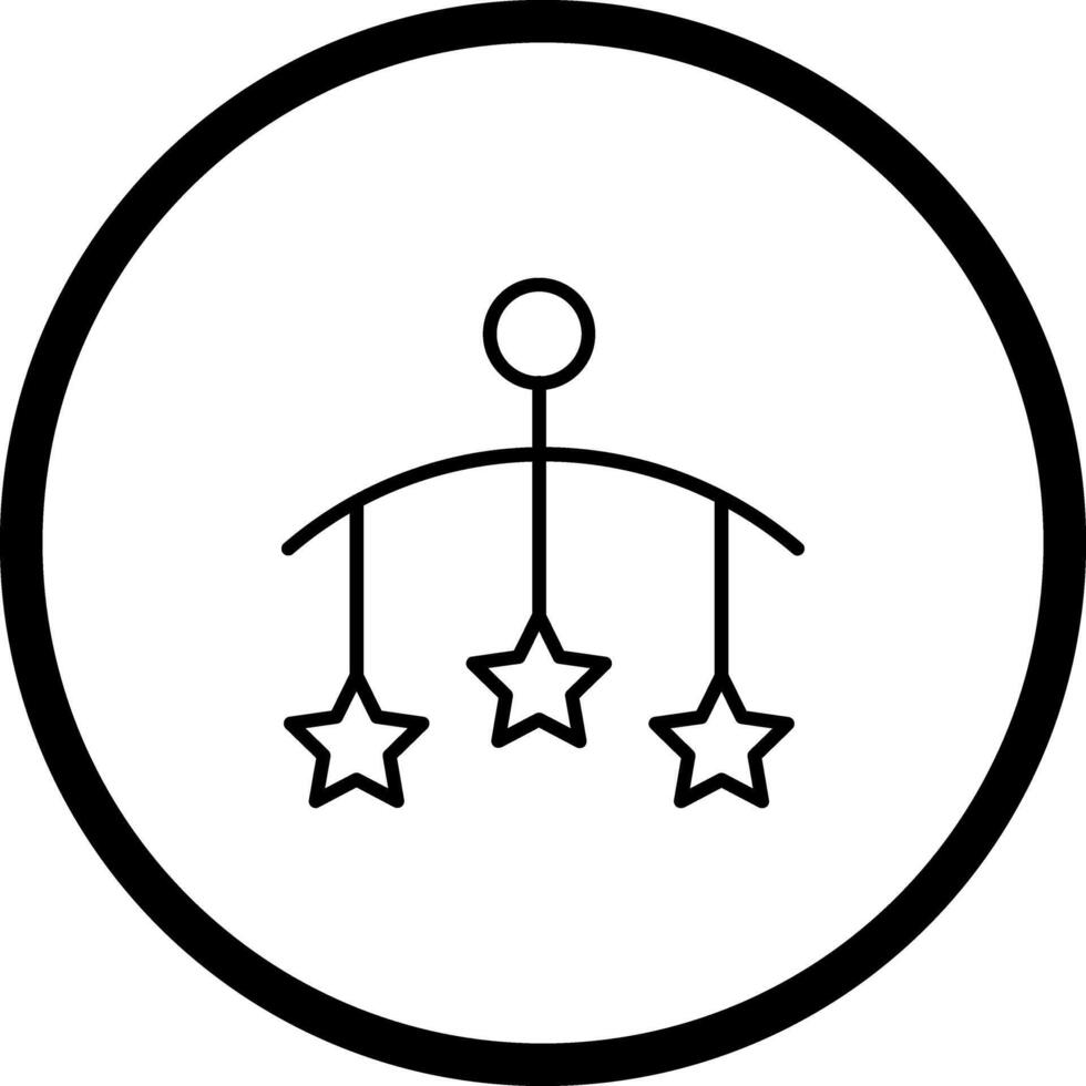 Crib Dreams Icon Design vector
