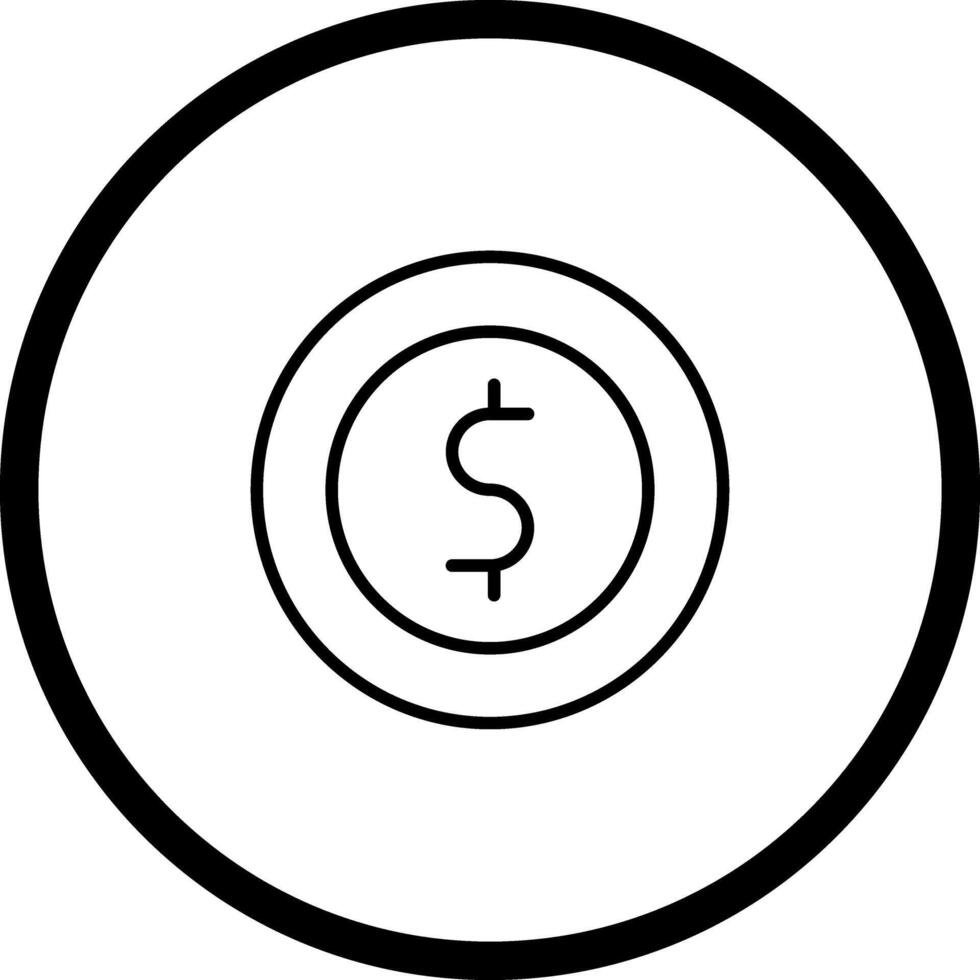Coin Icon Design vector
