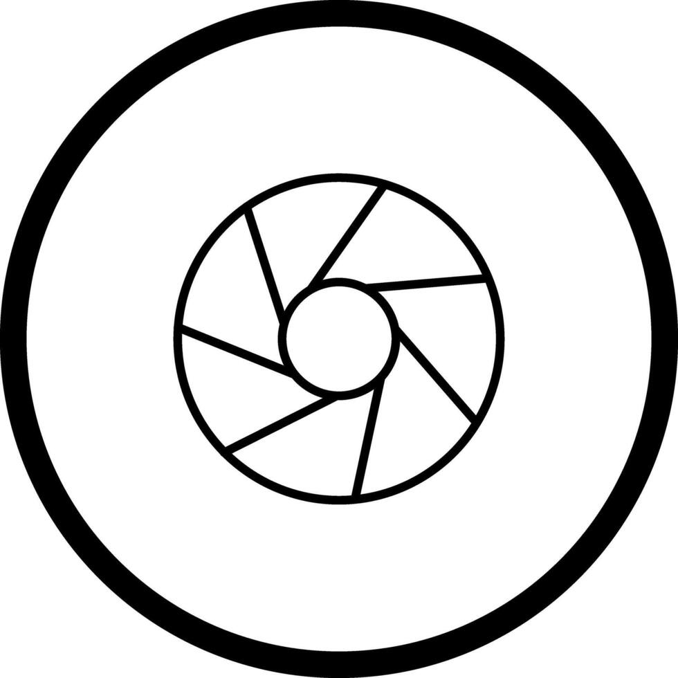 Aperture Artifacts Icon Design vector