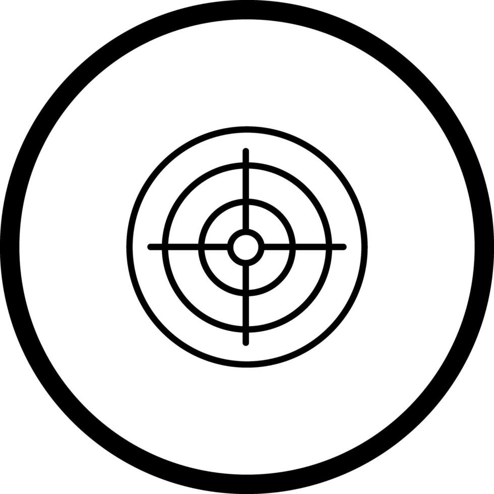 Target Icon Design vector