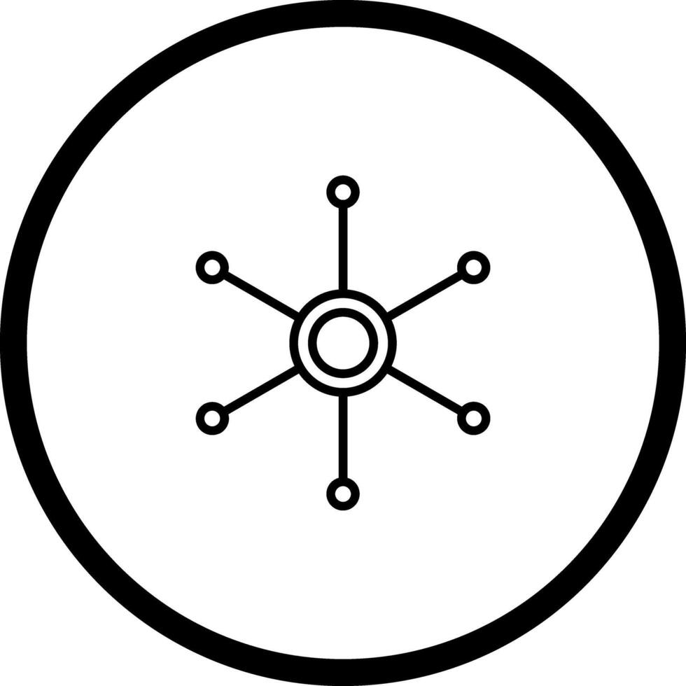 Network Icon Design vector