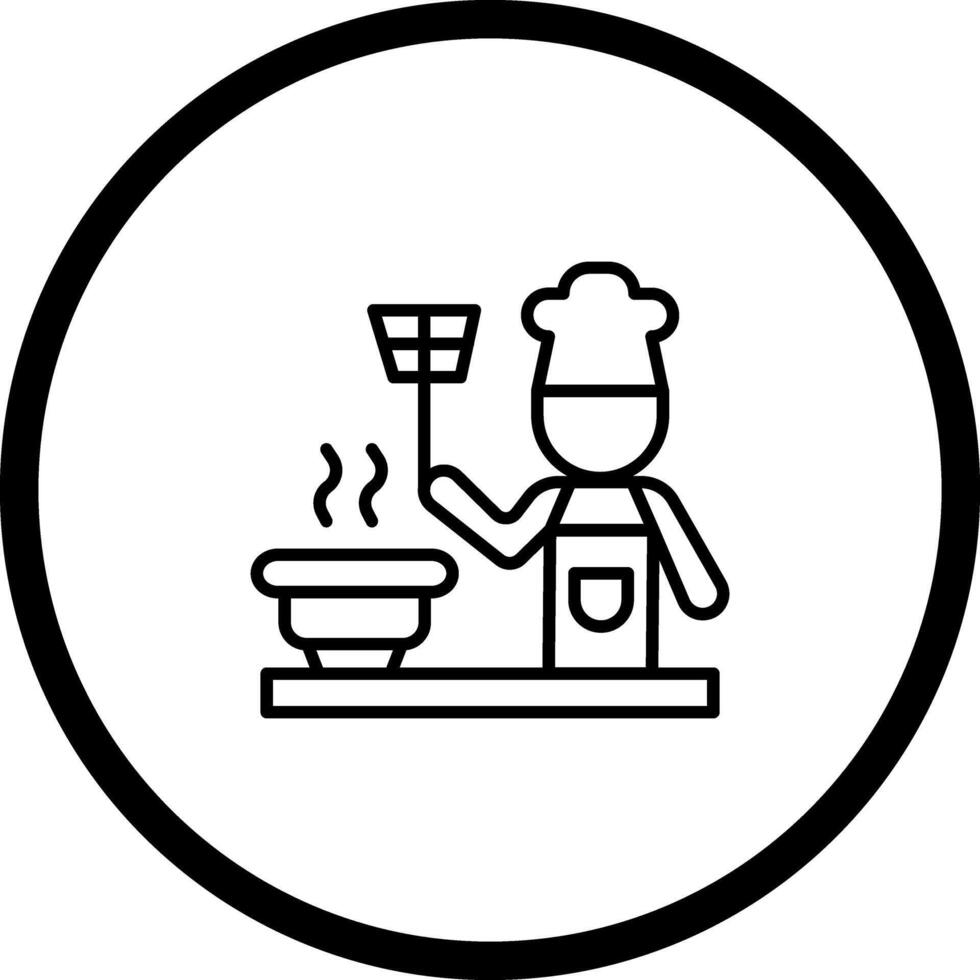 Cooking Together Icon Design vector
