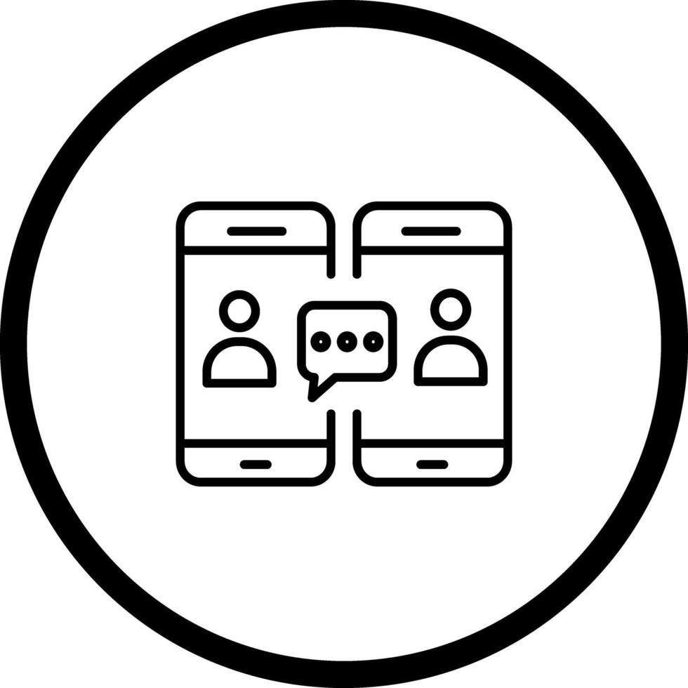 Conversation Icon Design vector