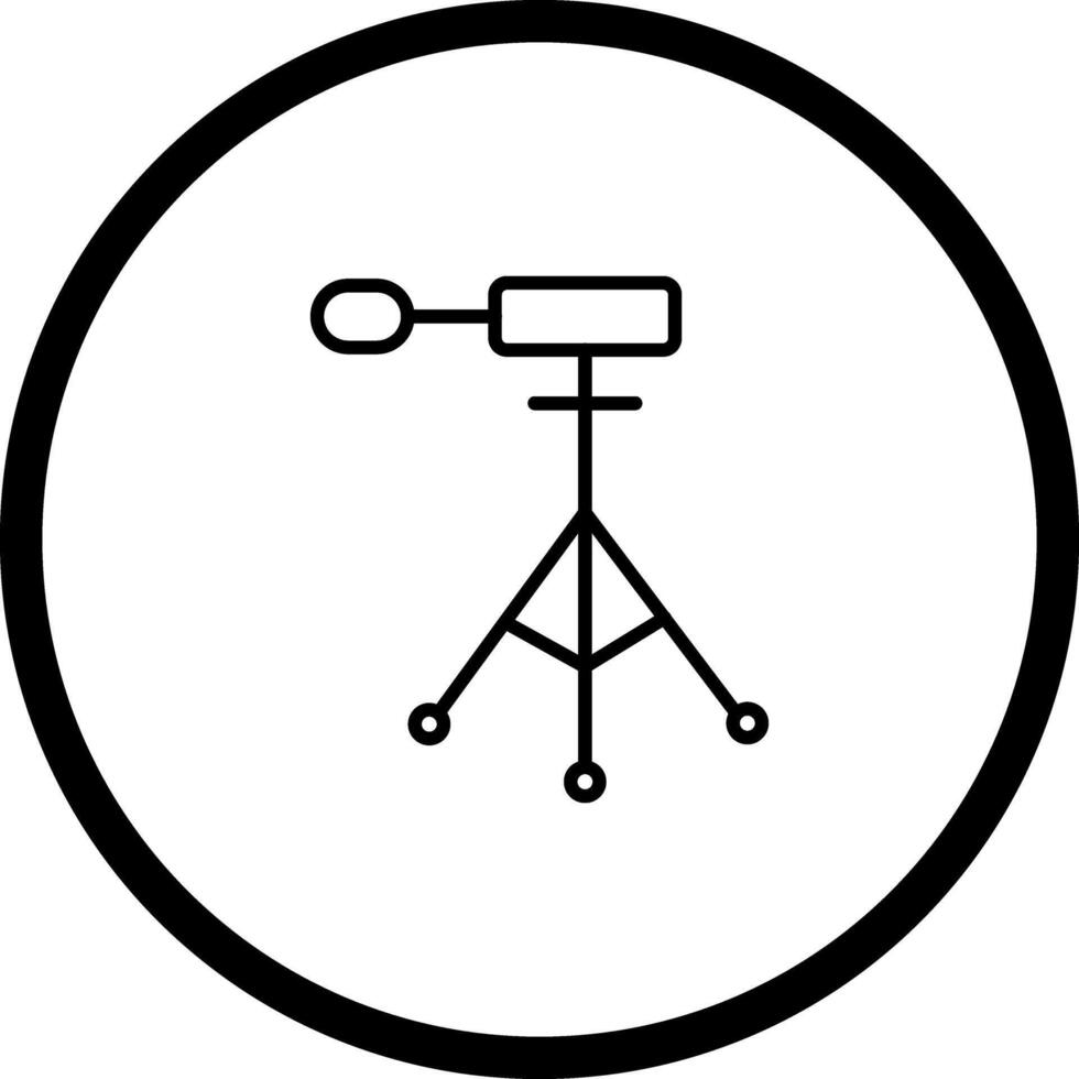 Tripod Tools Icon Design vector