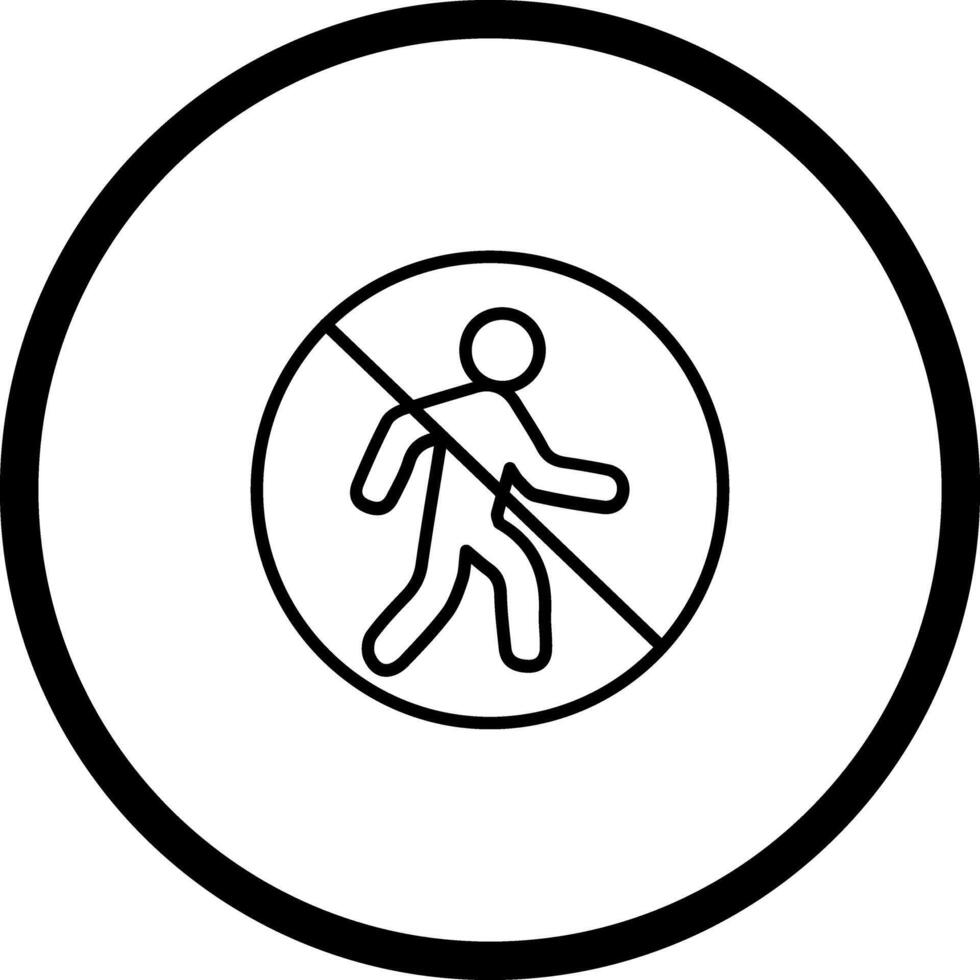 No Entry Sign Icon Design vector