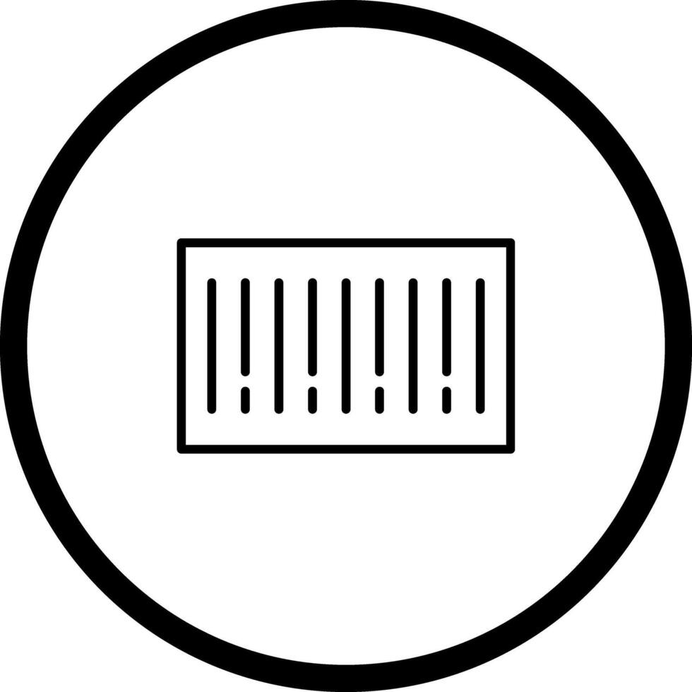 Barcode Label Icon Design vector