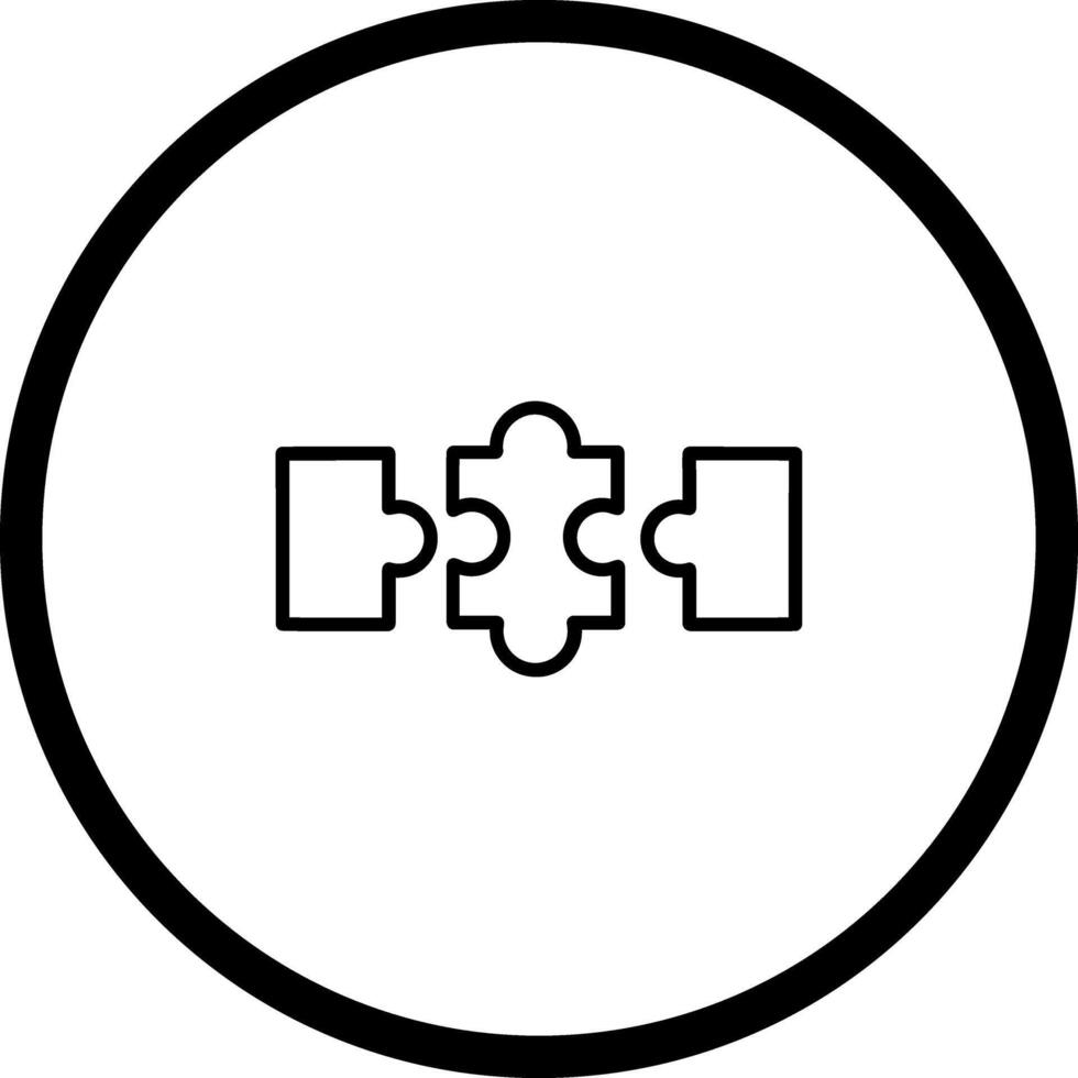 Puzzle Icon Design vector
