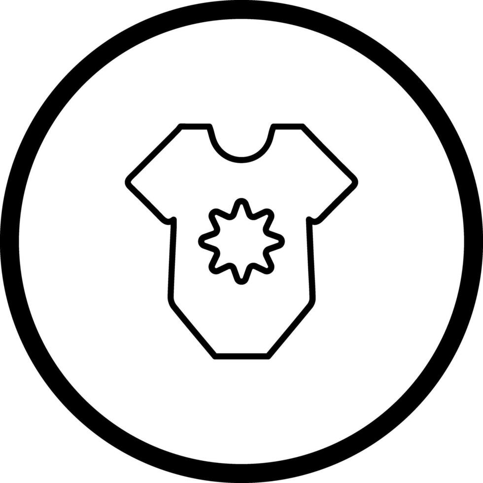 Adorable Onesies Icon Design vector