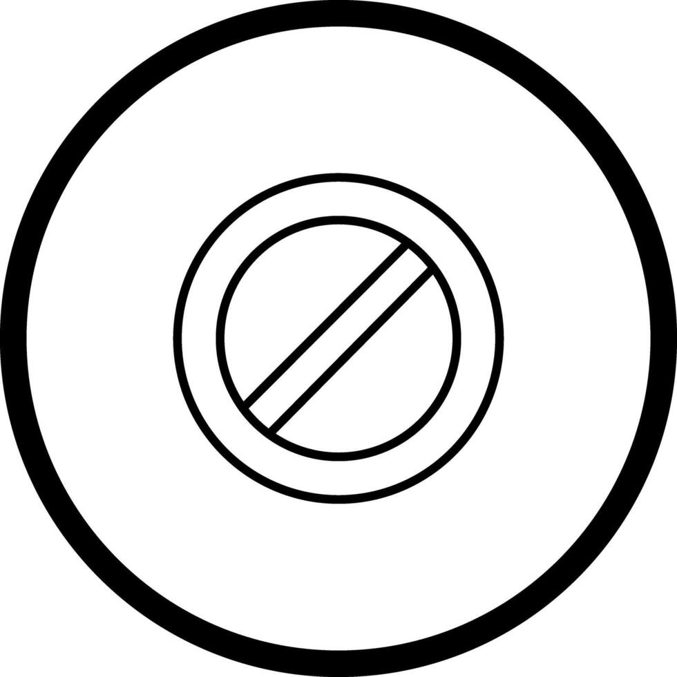 Forbidden Icon Design vector
